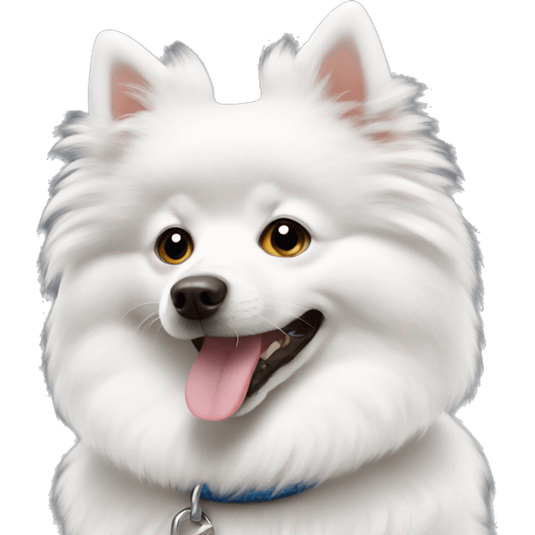 white spitz emoji