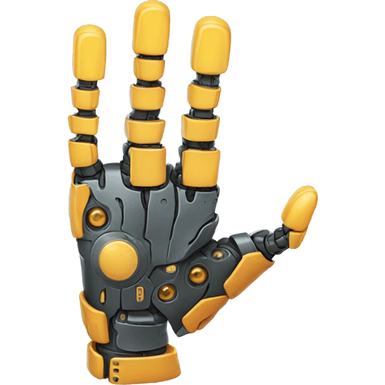 robot hand emoji