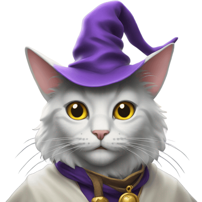 Wizard cat emoji