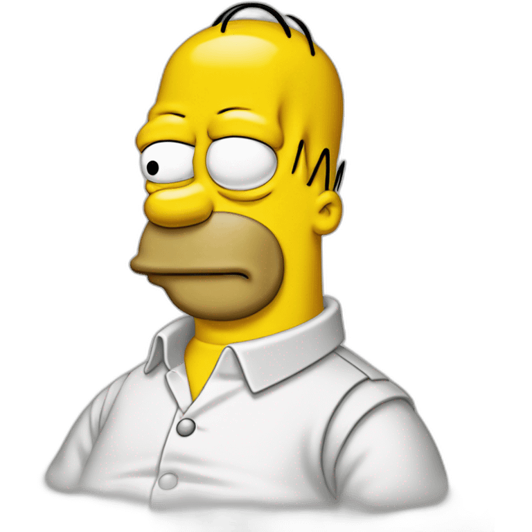 Doh Homer Simpson emoji