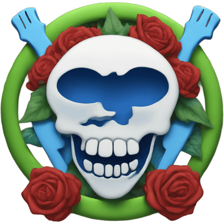 Grateful Dead logo emoji