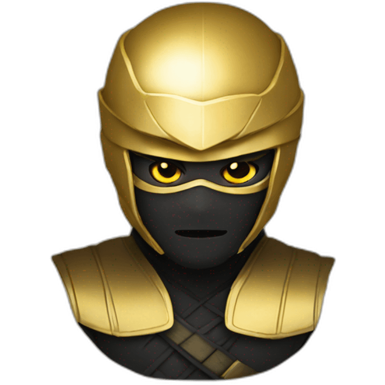 gold ninja emoji