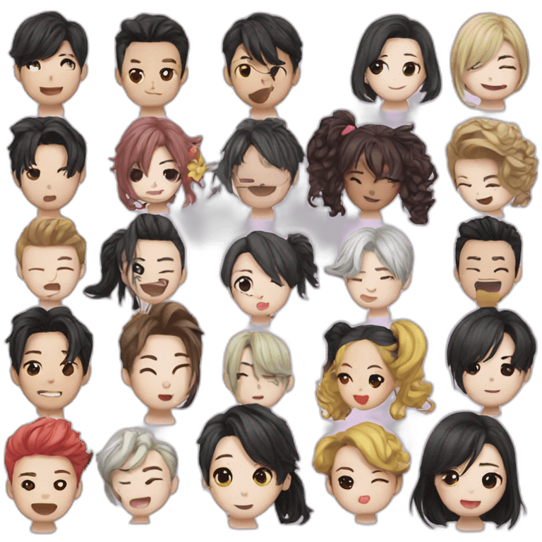 Kpop idols emoji