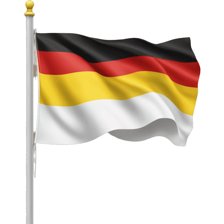 Flagge Bundesland Deutschland Hessen emoji