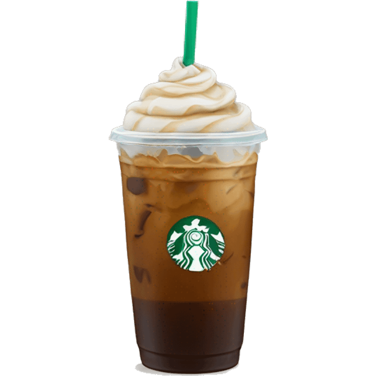 Starbucks iced coffee emoji