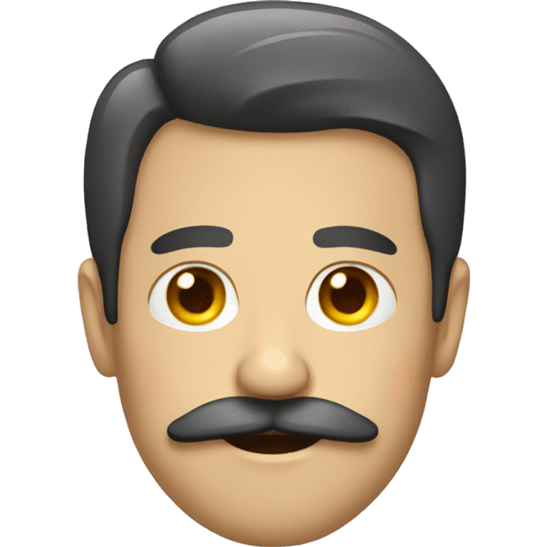 Man with mustache emoji