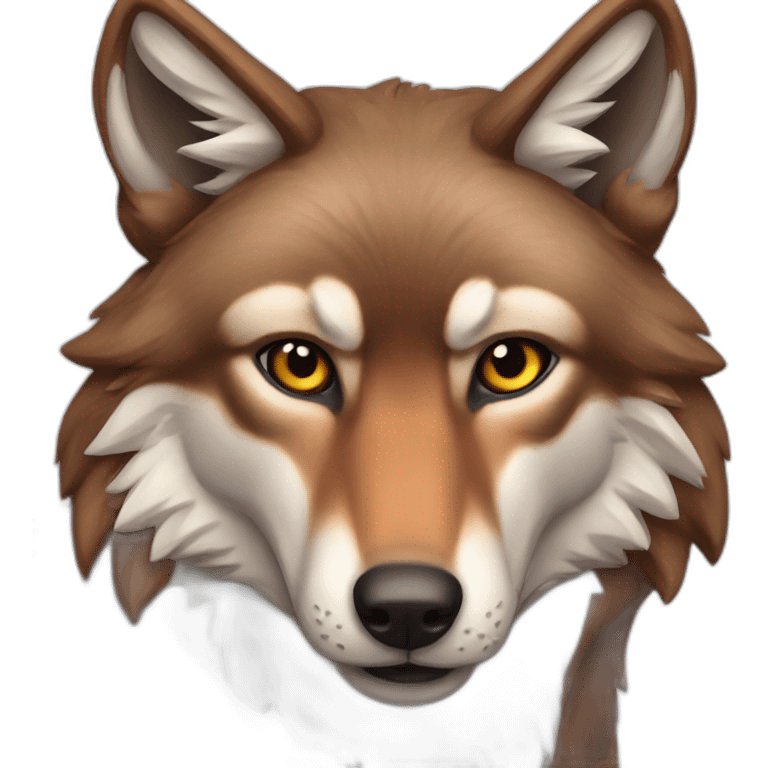 red wolf emoji