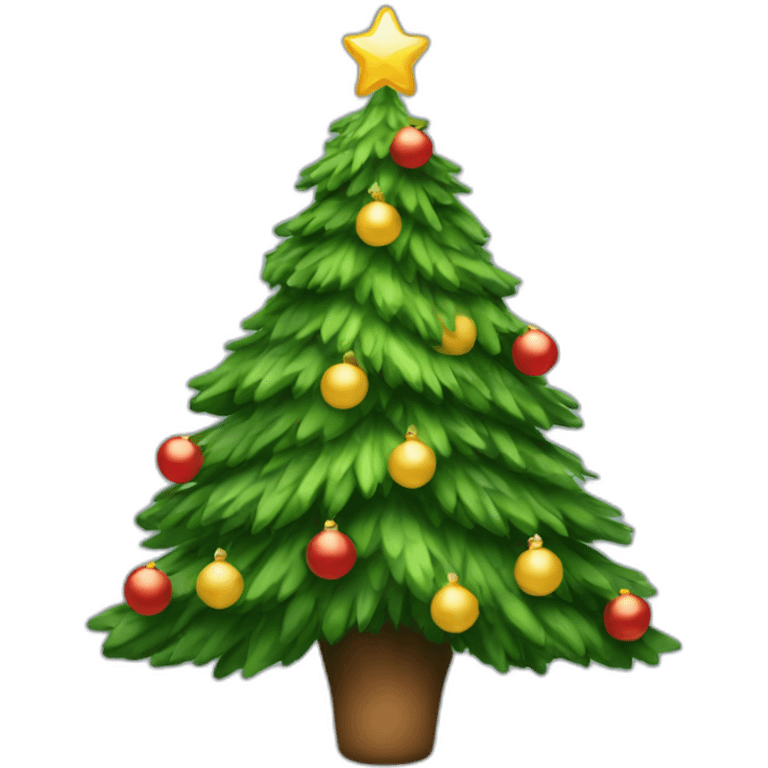 christmas tree emoji