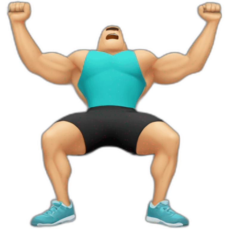 bench press emoji