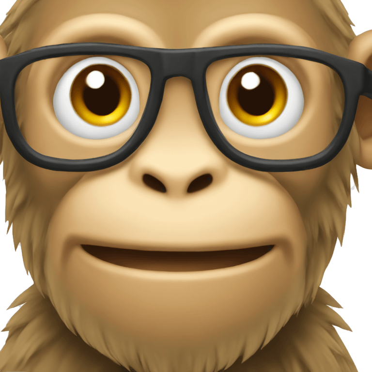 Dubble monkey emoji