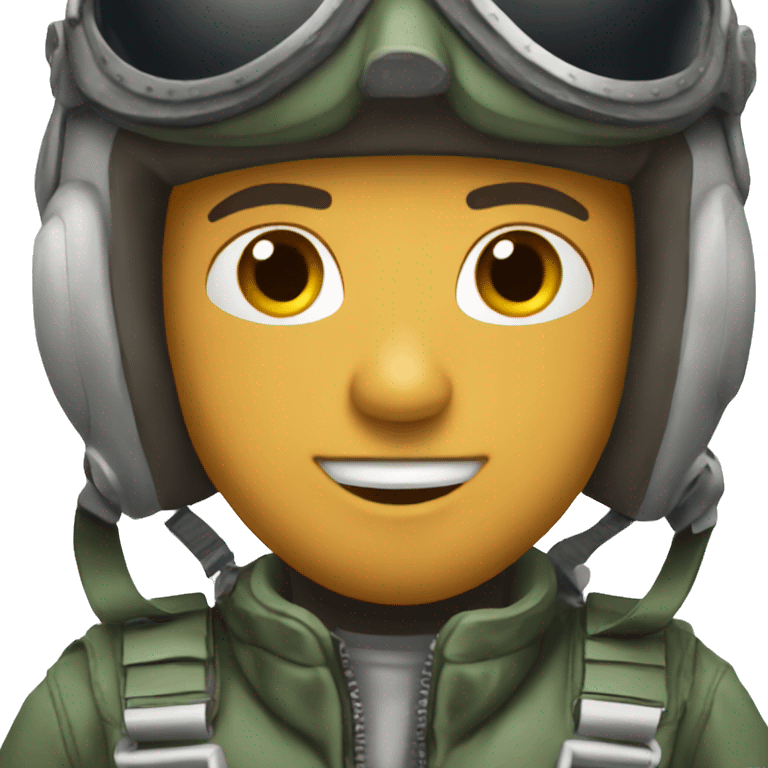 Fighter pilot emoji