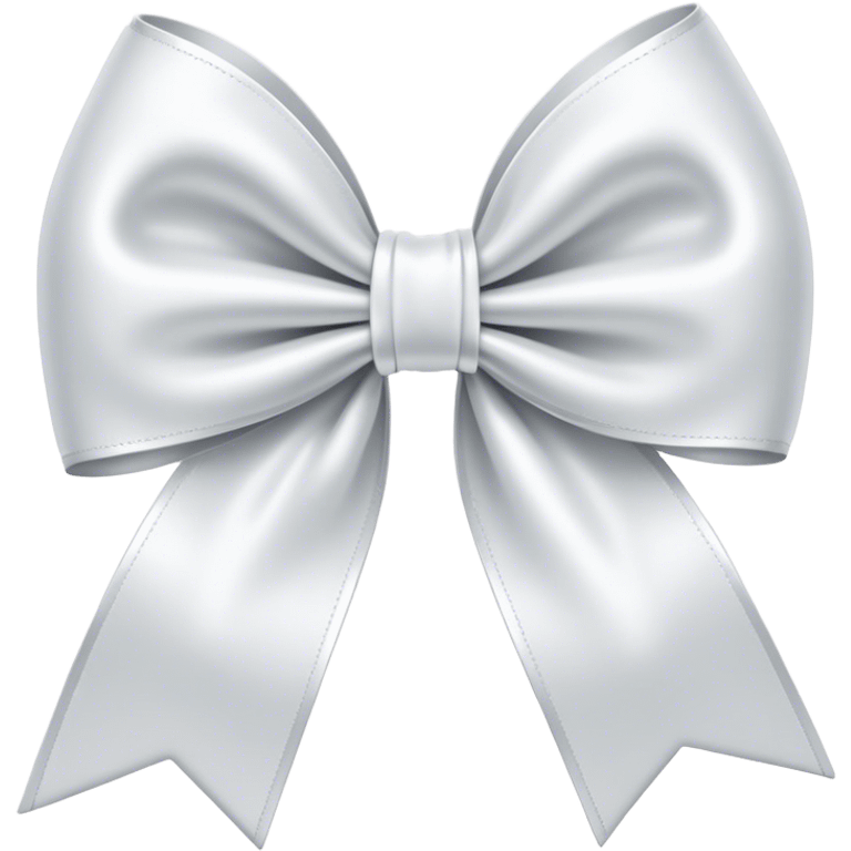 White Bow emoji