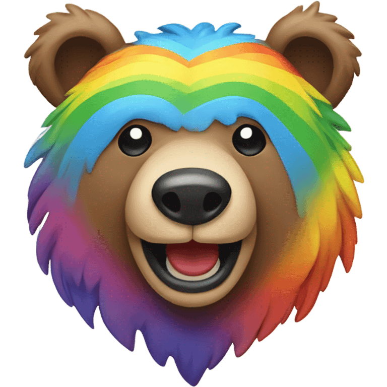 Pride bear  emoji