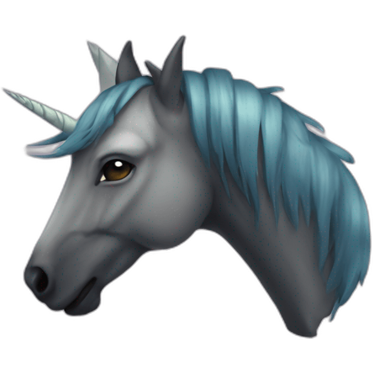 licorne morte emoji