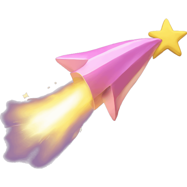 Shooting star emoji