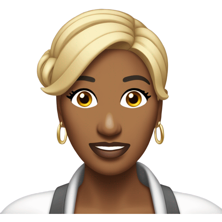 Nene Leakes shrugging her shoulders emoji