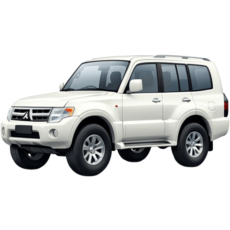 Mitsubishi Pajero - Mitsubishi (Model Year: 2021) (Iconic colour: White) emoji