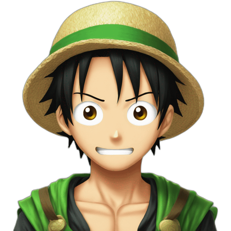 Luffy end Zoro emoji