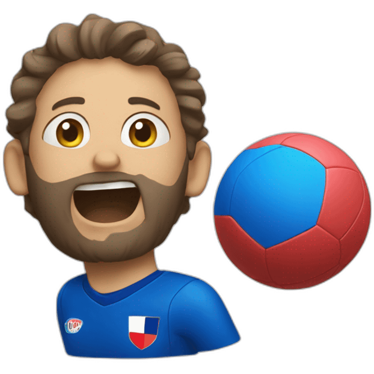 french handball as champions emoji