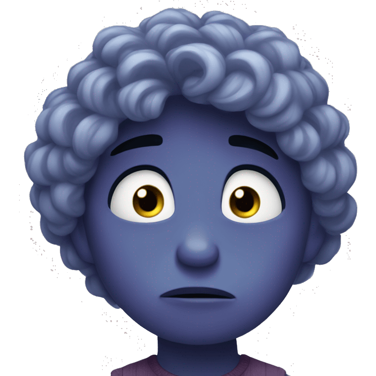 sadness from insideout emoji