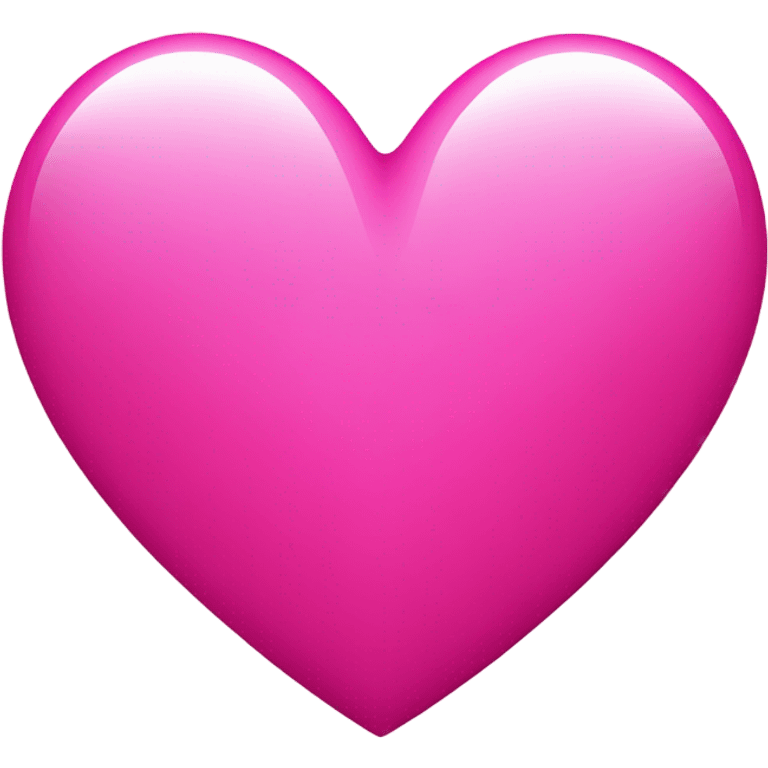 Pink heart emoji