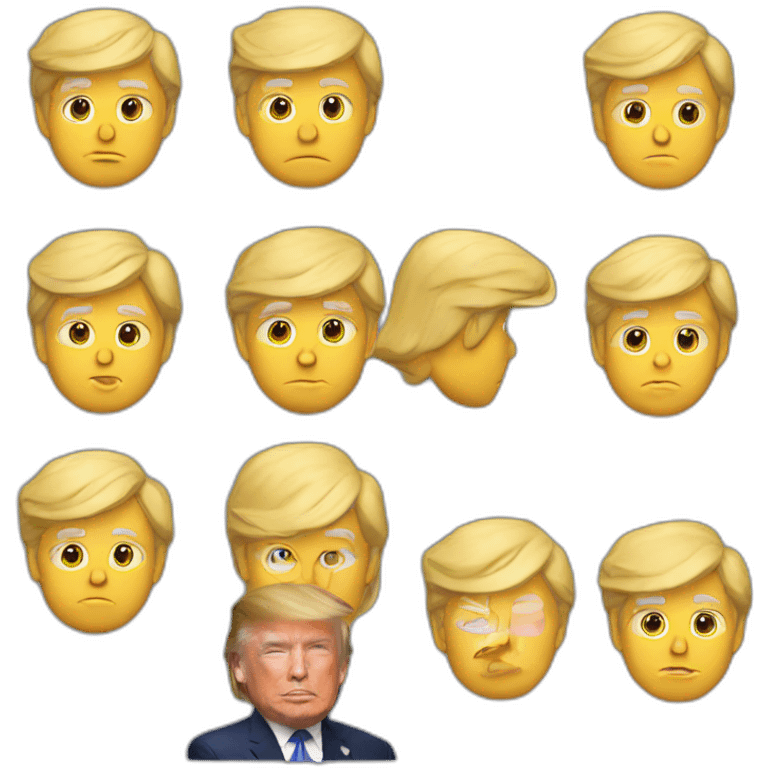 Donald trump emoji