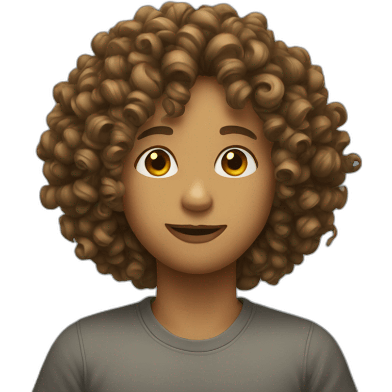 Curly emoji