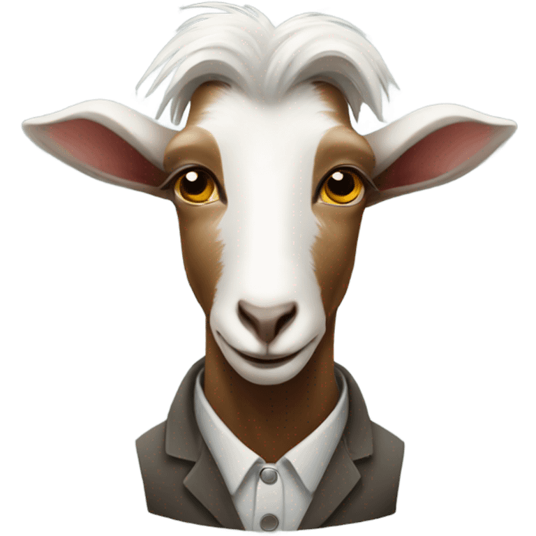 Einstein goat  emoji