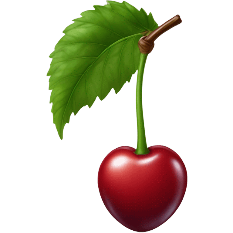 big pair of cherries emoji