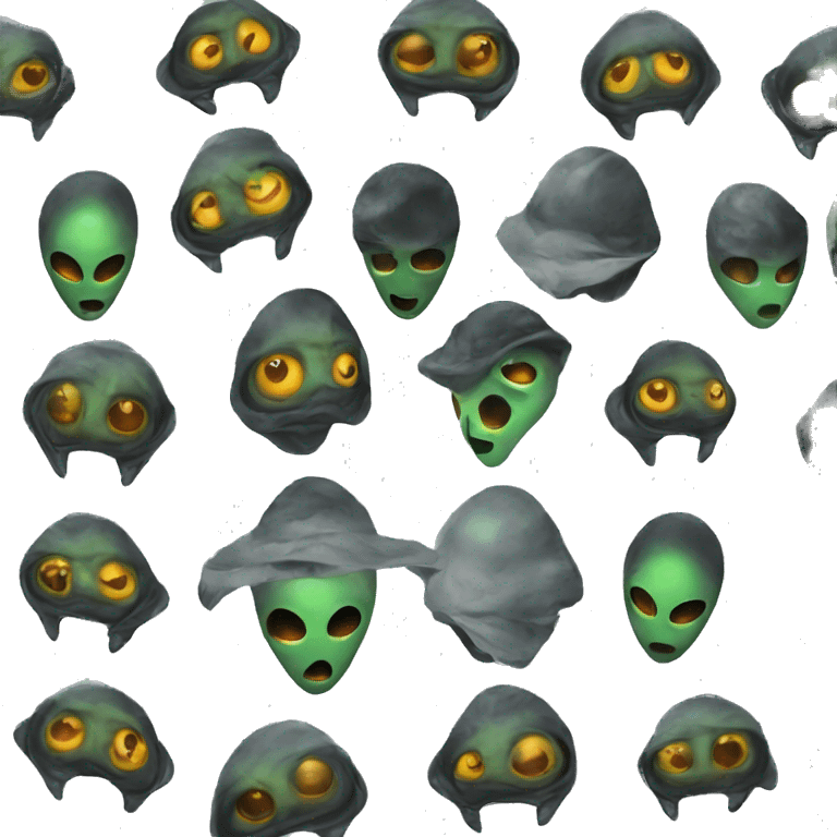 Alien invasion  emoji