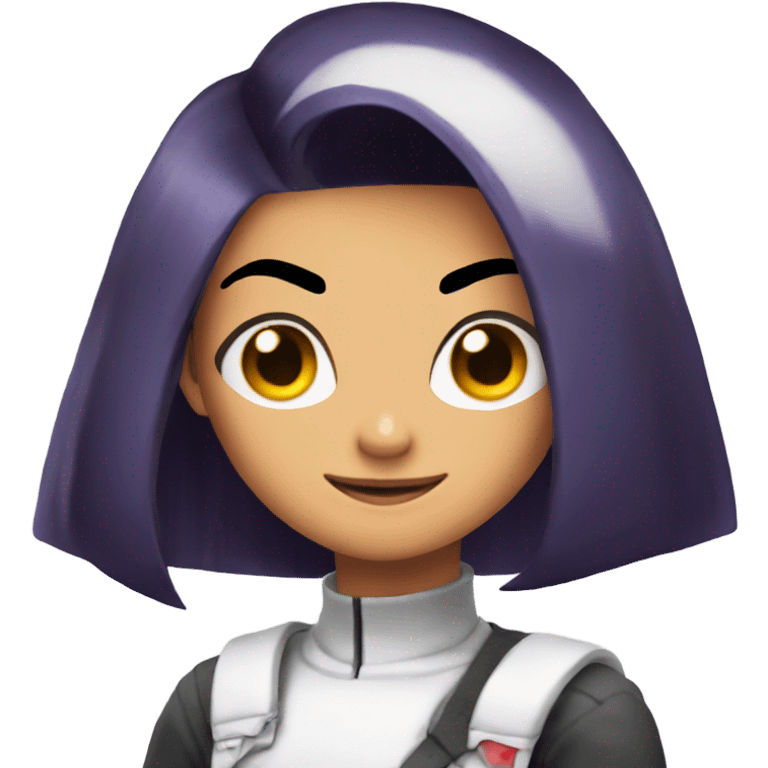 jessie from team rocket style emoji