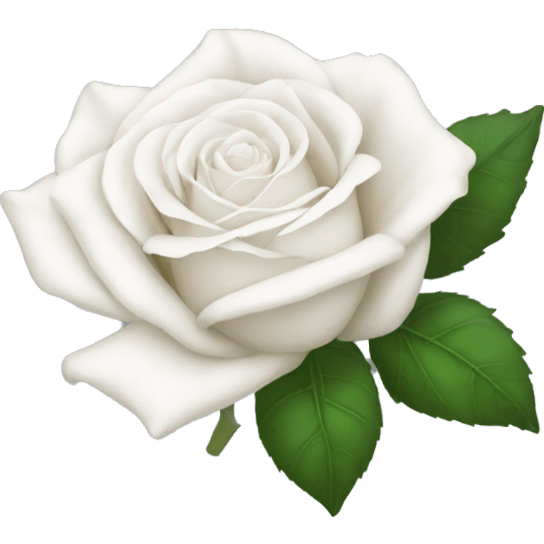 White rose emoji