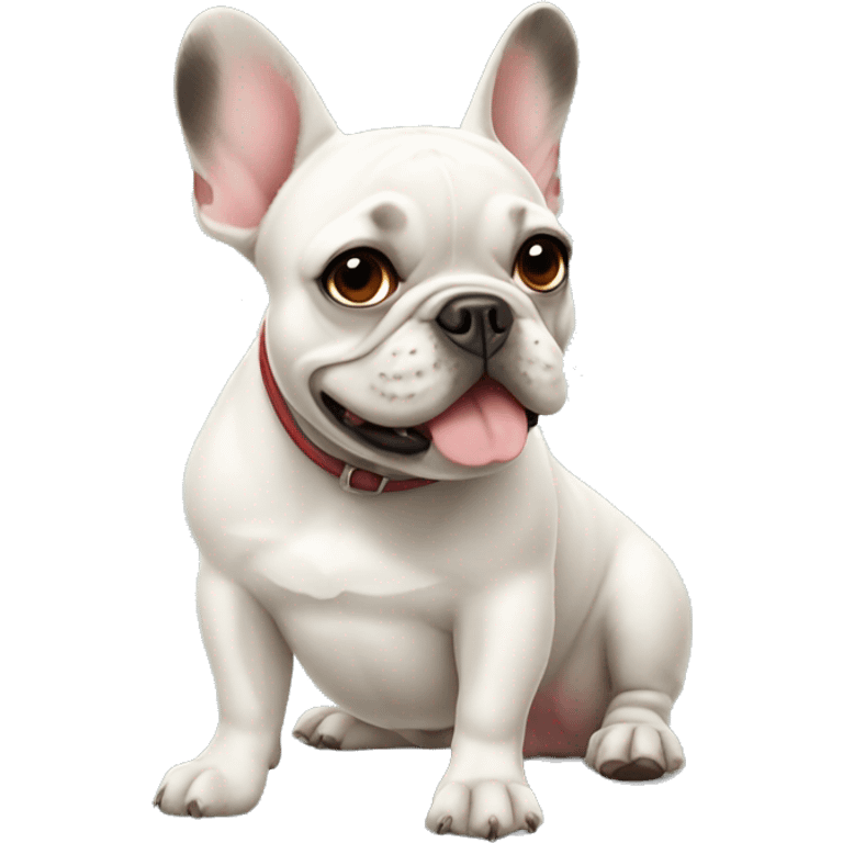 French bulldog  emoji