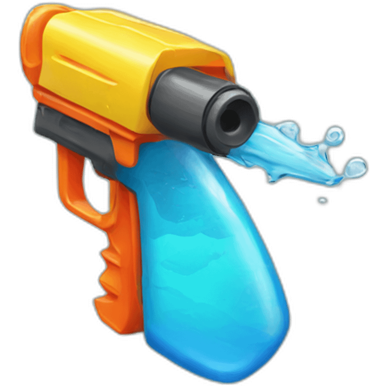 Water-gun emoji