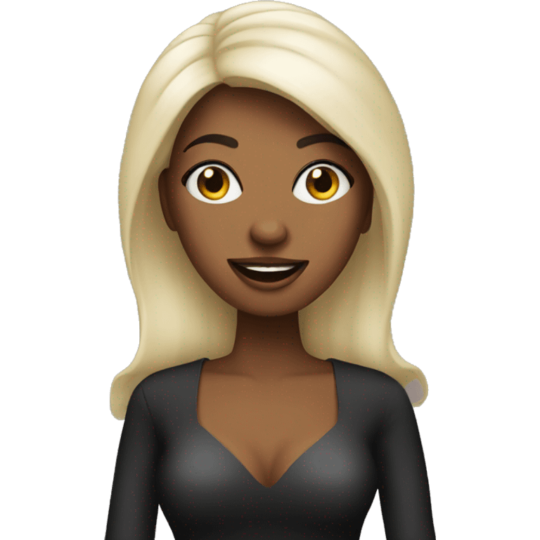 singer woman emoji