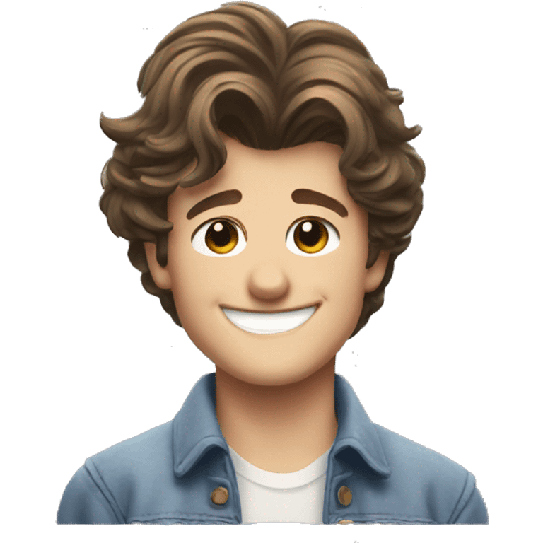 Steve Harrington smileing emoji