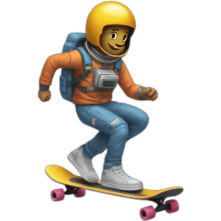 space skateboard emoji