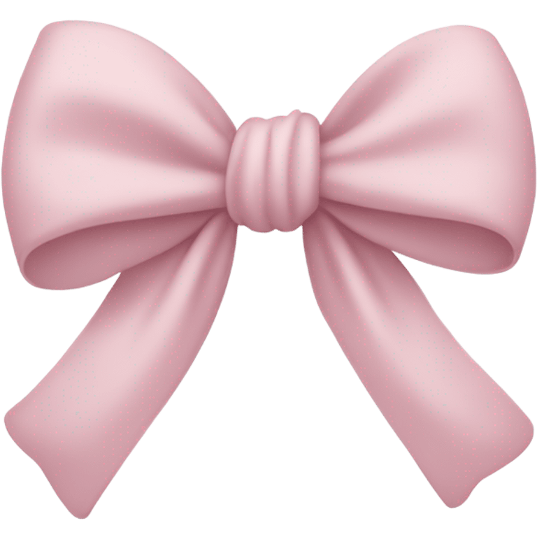 Baby pink bow emoji