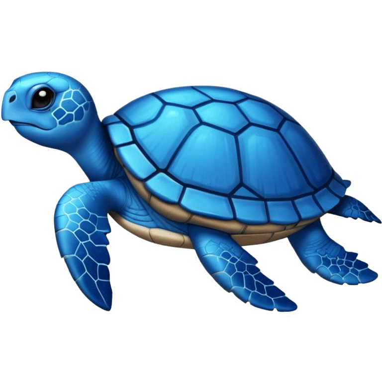 Blue turtle  emoji