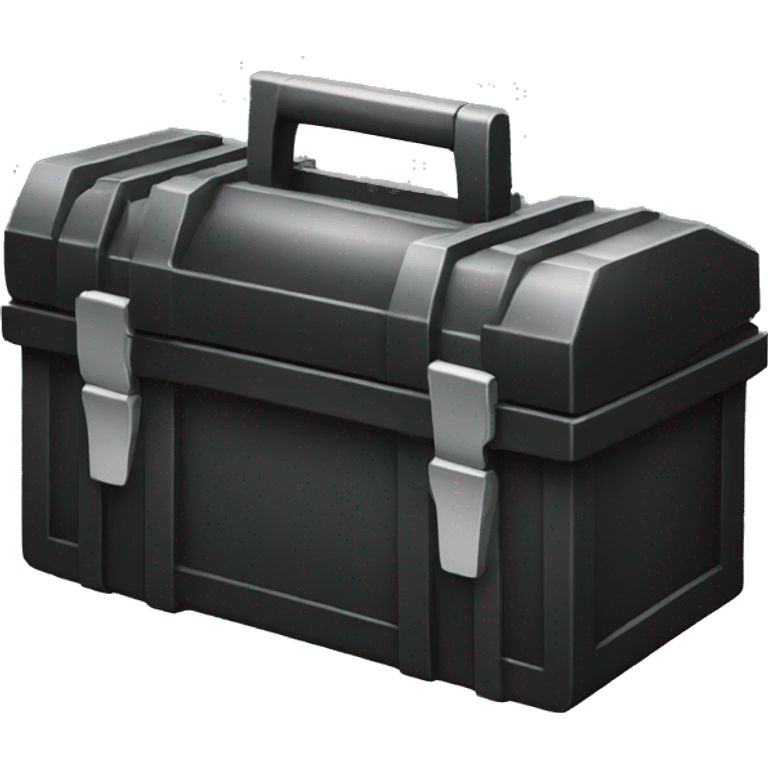 black toolbox emoji