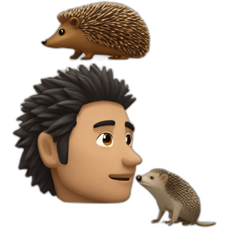 Darwin Nunez and a hedgehog emoji