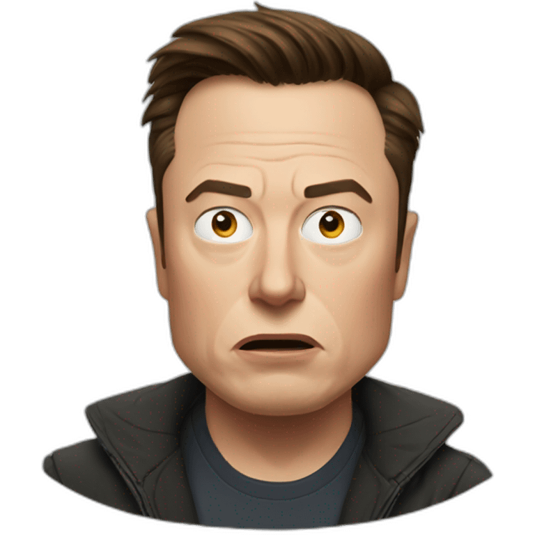 elon musk angry emoji