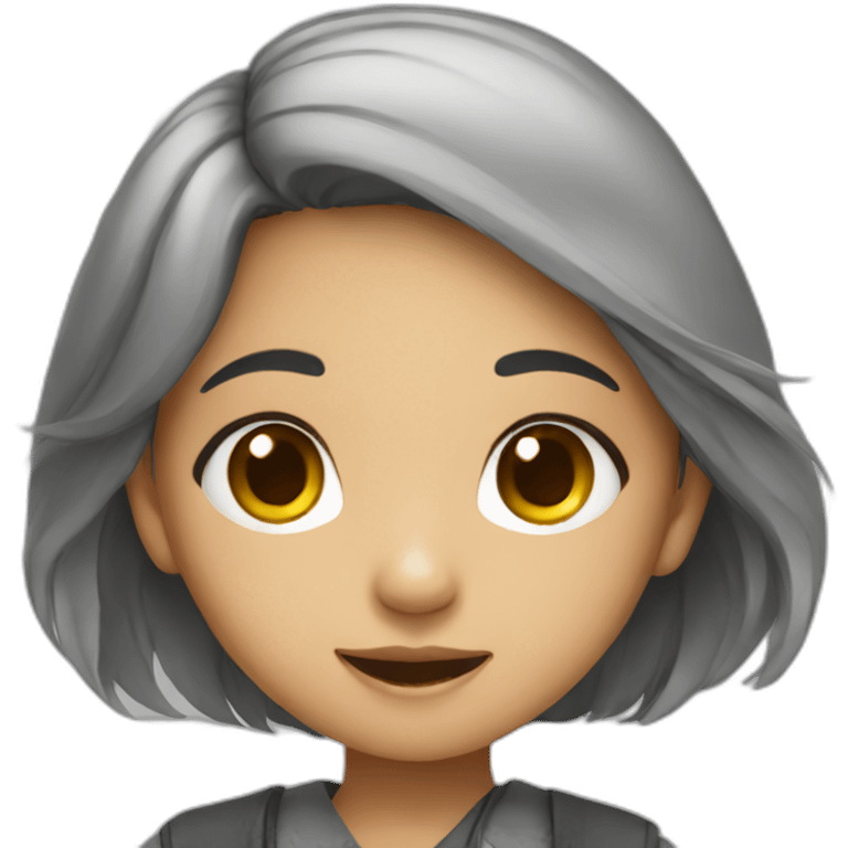 Cute indonesian girl emoji