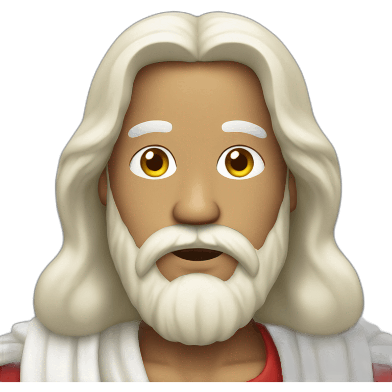 Jesus Santa emoji