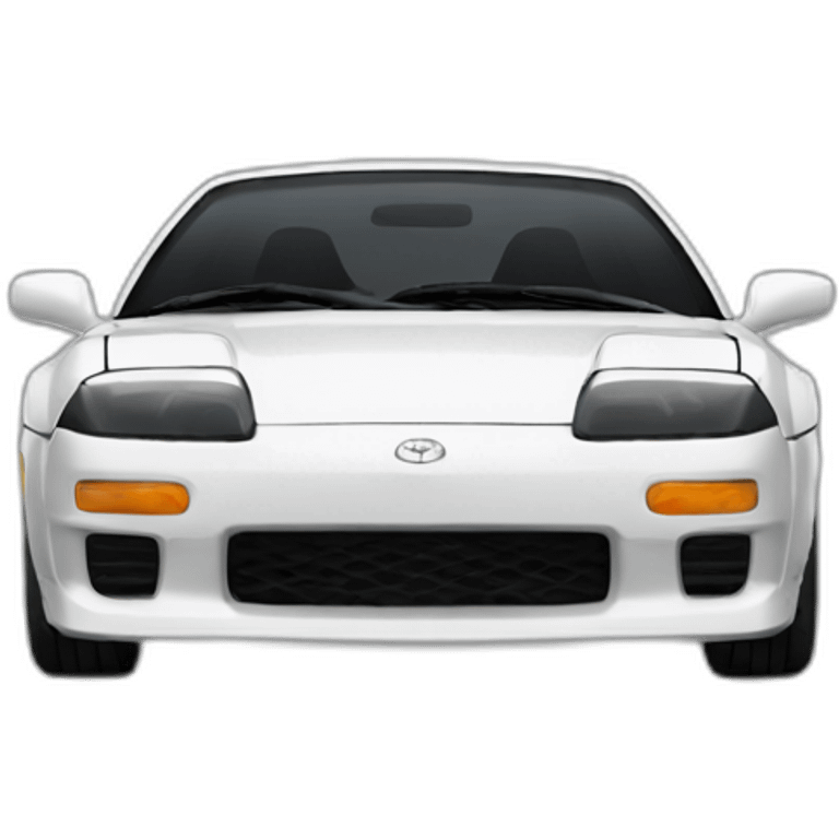 Toyota mr2 negro emoji