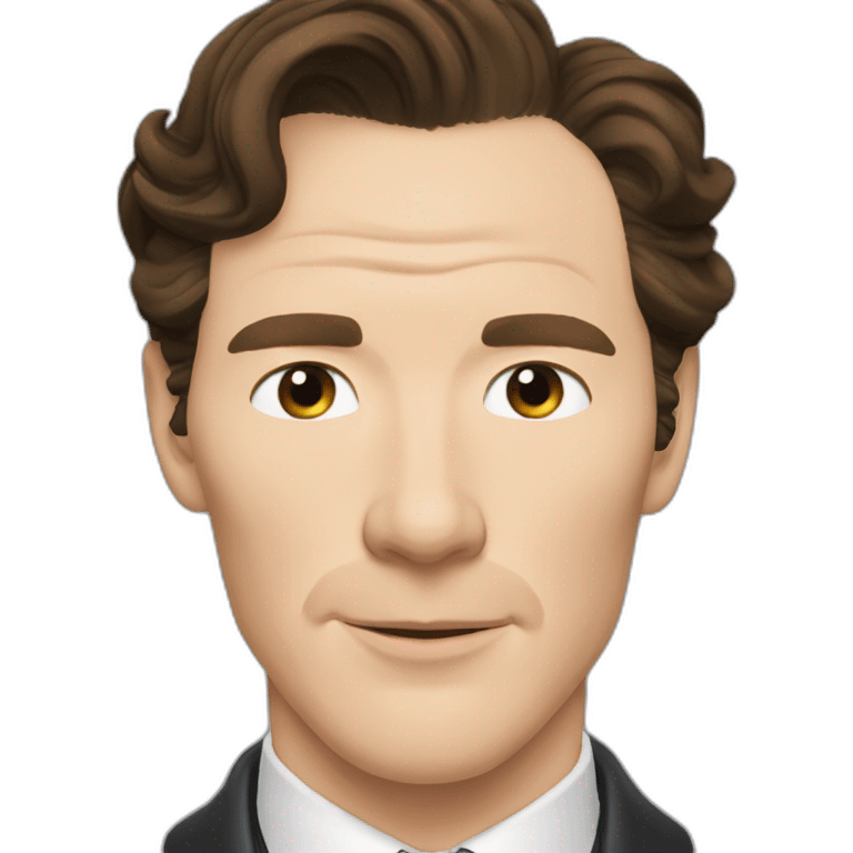 benedict cumberbatch kiss you emoji