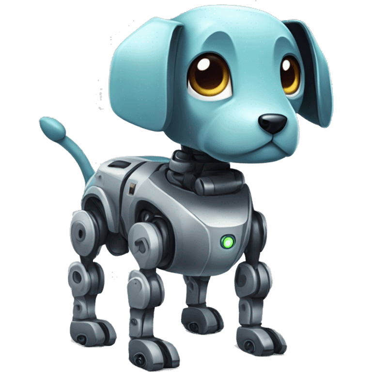 kawaii quadruped robot emoji