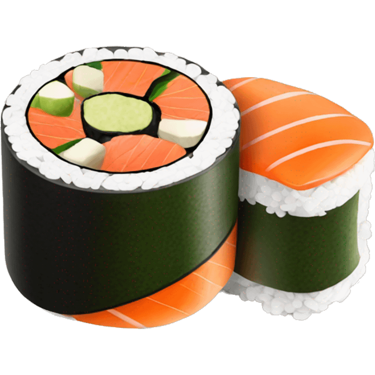 Dominican sushi emoji