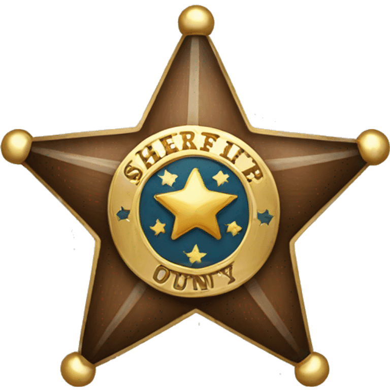 sheriff badge emoji