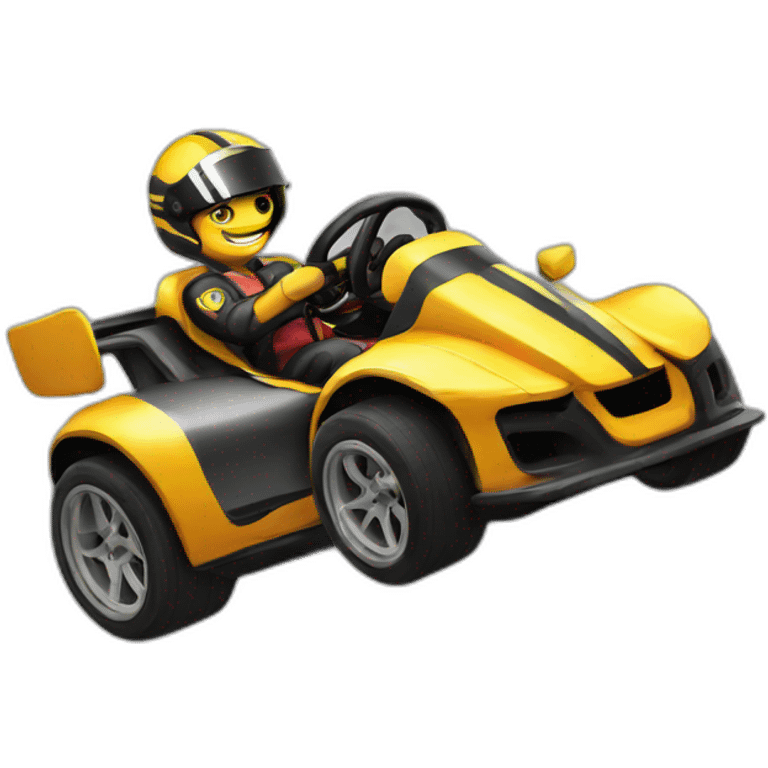 circuit drift karting emoji